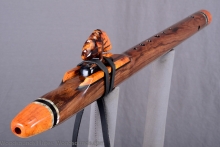 Cocuswood Native American Flute, Minor, Mid G-4, #K48I (1)
